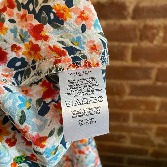 Loft Floral Ruffle Cami - New with Tags - Picture 4 of 7